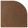 Rounded Corner Hearth Pad Ember King