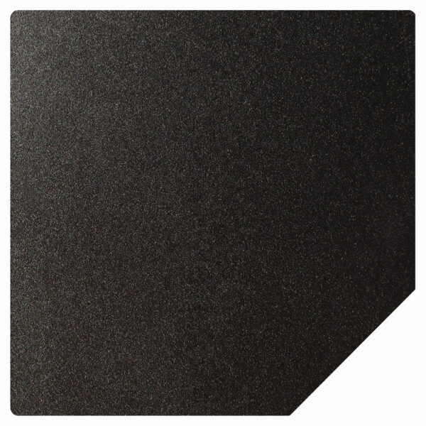 Ember King textured black standard hearth pad