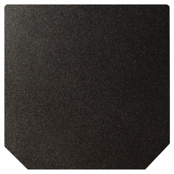 Ember King textured black standard hearth pad